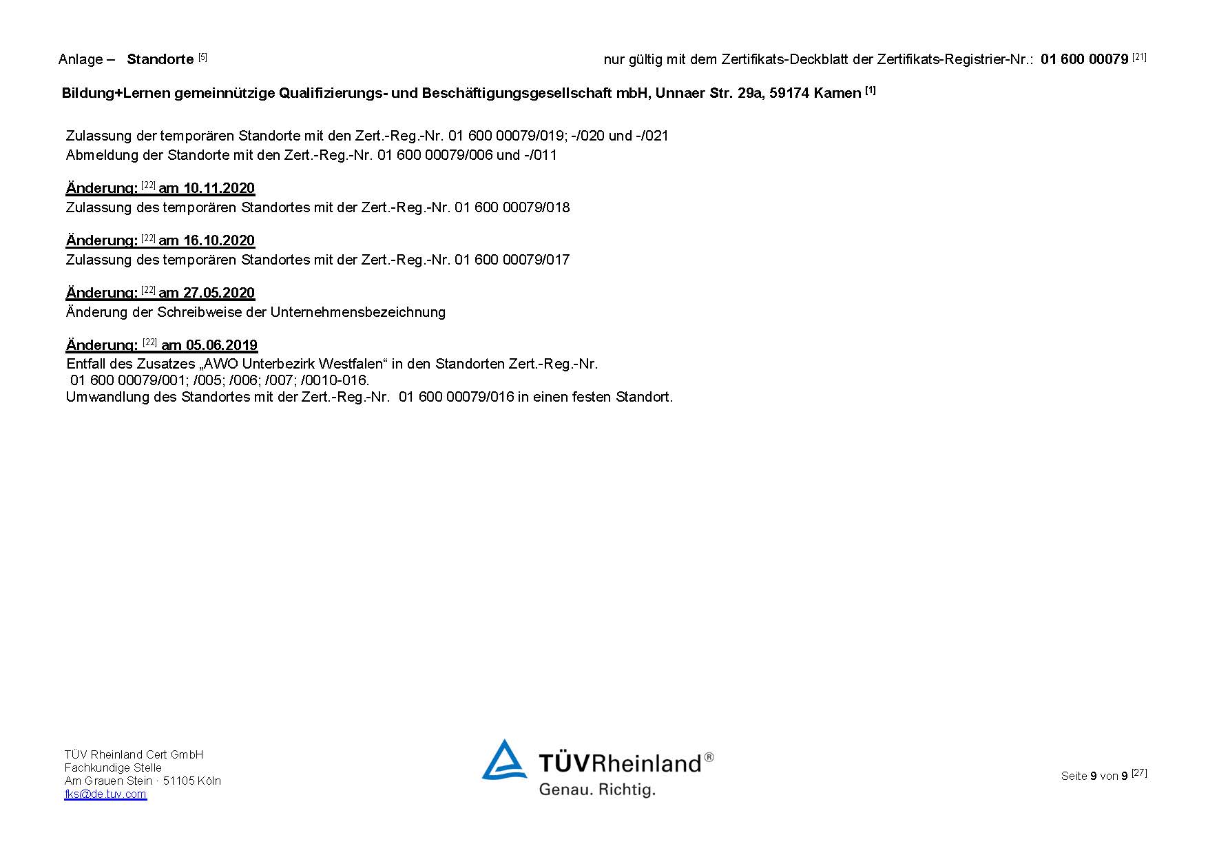 Zertifikat AZAV inkl. Anlagen 31.08.2021 Seite 9